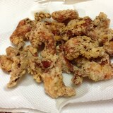 鶏皮のから揚げーマヨネーズ風味ー